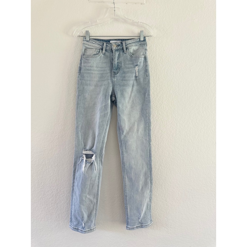 Vervet Light Wash High Rise  Skinny Jeans Women's Size 25